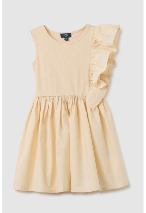 Rochie cu volane asimetrice-FETE/IMBRACAMINTE/Rochii-IMBRACAMINTE/Rochii