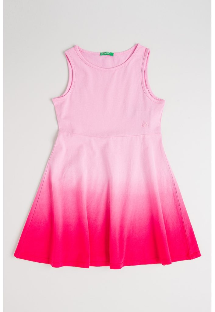 Rochie evazata cu aspect in degrade-FETE/IMBRACAMINTE/Rochii-IMBRACAMINTE/Rochii