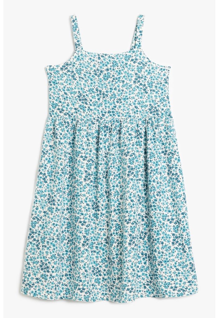 Rochie evazata cu imprimeu-FETE/IMBRACAMINTE/Rochii-IMBRACAMINTE/Rochii