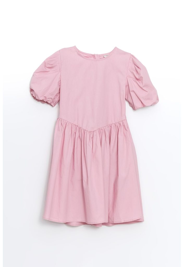 Rochie evazata de bumbac-FETE/IMBRACAMINTE/Rochii-IMBRACAMINTE/Rochii