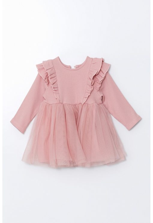 Rochie evazata de bumbac-FETE/IMBRACAMINTE/Rochii-IMBRACAMINTE/Rochii
