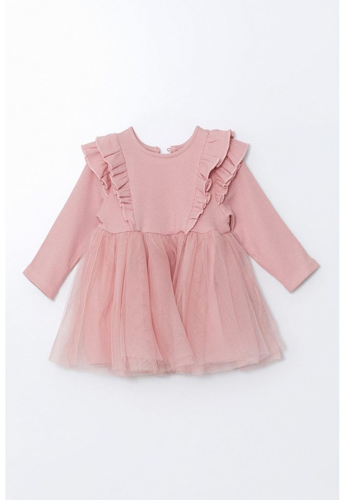 Rochie evazata de bumbac-FETE/IMBRACAMINTE/Rochii-IMBRACAMINTE/Rochii
