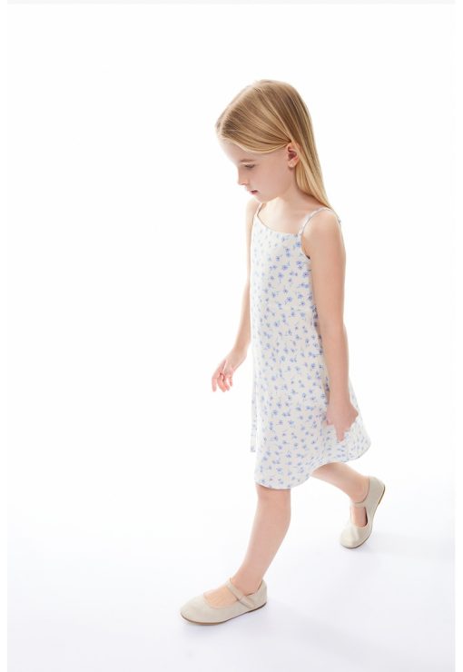 Rochie midi cu model floral-FETE/IMBRACAMINTE/Rochii-IMBRACAMINTE/Rochii