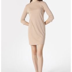Rochie mini din amestec de bumbac-FEMEI/IMBRACAMINTE/Rochii-IMBRACAMINTE/Rochii