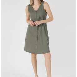 Rochie mini din amestec de bumbac-FEMEI/IMBRACAMINTE/Rochii-IMBRACAMINTE/Rochii