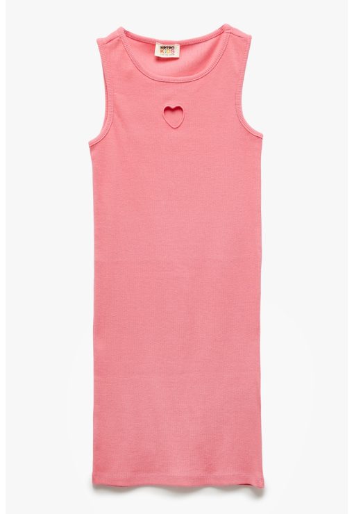 Rochie tricotata cu decolteu rotund-FETE/IMBRACAMINTE/Rochii-IMBRACAMINTE/Rochii