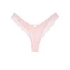 Rose lace-trim high-leg thong panty s S-Imbracaminte-
