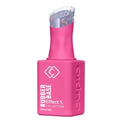 Rubber Base Cupio Effect X Perfect Flakes - Fearless 15ml-Cruelty Free-Manichiura Cruelty Free
