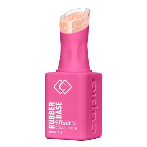 Rubber Base Cupio Effect X Perfect Flakes - Pure Gold 15ml-Cruelty Free-Manichiura Cruelty Free