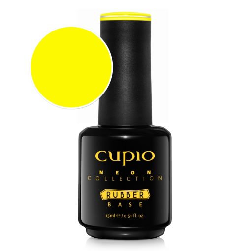 Rubber Base Neon Collection - Electric Lemon 15ml-Promotii-Lichidari Stoc