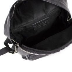 Rucsac dama Zina GT721 piele naturala negru 5