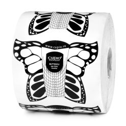 Sabloane constructie unghii Fluture plastifiate - 500 buc-Manichiura-Tipsuri reutilizabile