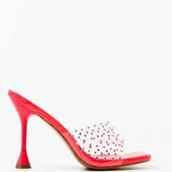 Saboti cu toc Zara Roz 4