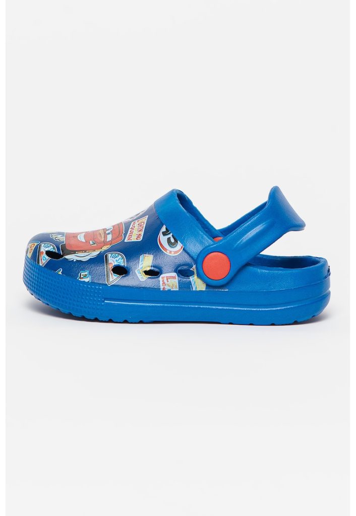 Saboti slingback cu imprimeu Cars-BAIETI/INCALTAMINTE/Papuci-INCALTAMINTE/Papuci