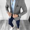 Sacou barbati slim fit 044 41-2.3-Sacouri barbati