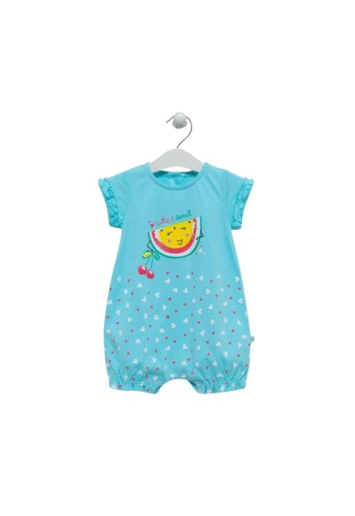 Salopta fetite -  Cute&Sweet - albastra - TK7043-FETE/IMBRACAMINTE/Salopete-IMBRACAMINTE/Salopete