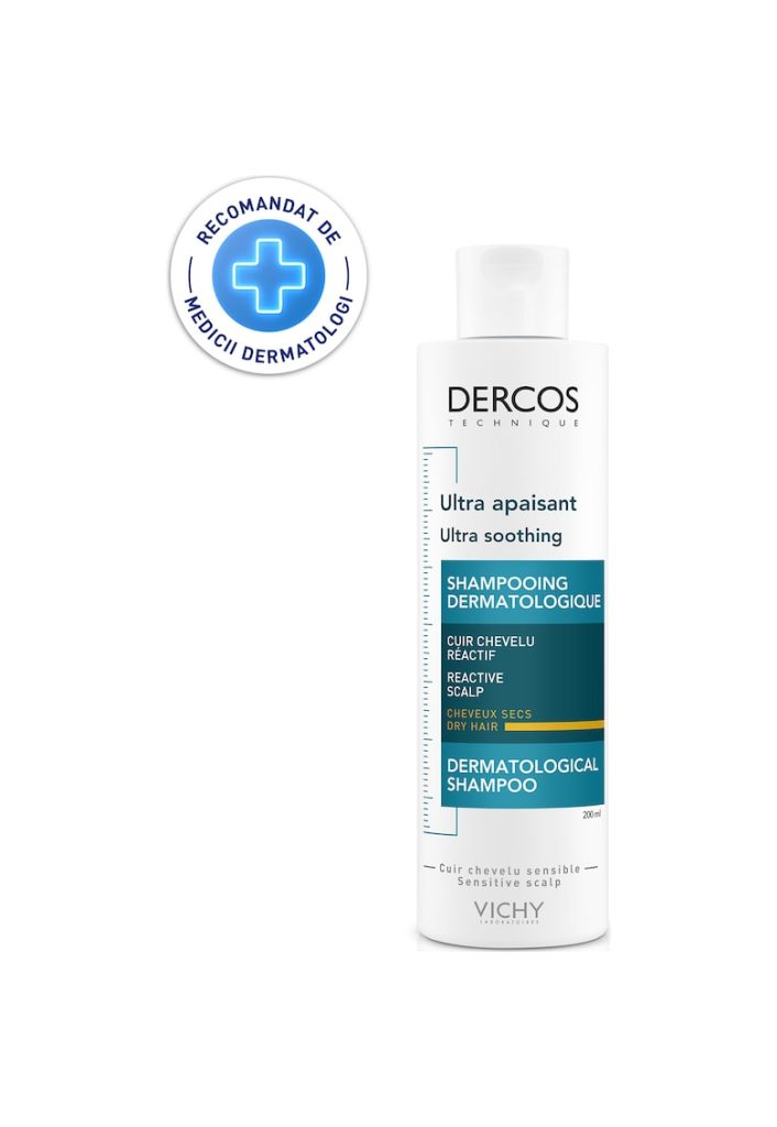 Sampon Dercos Ultra Soothing - 200 ml-FEMEI/INGRIJIRE COSMETICA/Produse cosmetice-INGRIJIRE COSMETICA/Produse cosmetice