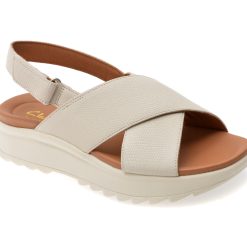 Sandale CLARKS albe