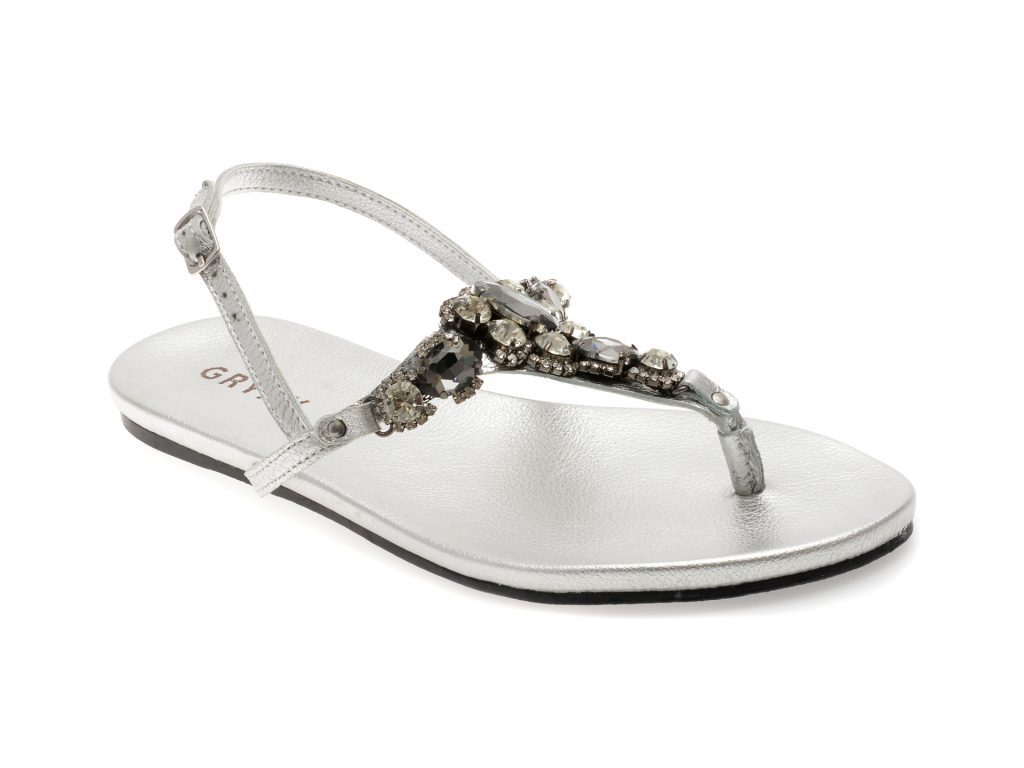 Sandale GRYXX argintii