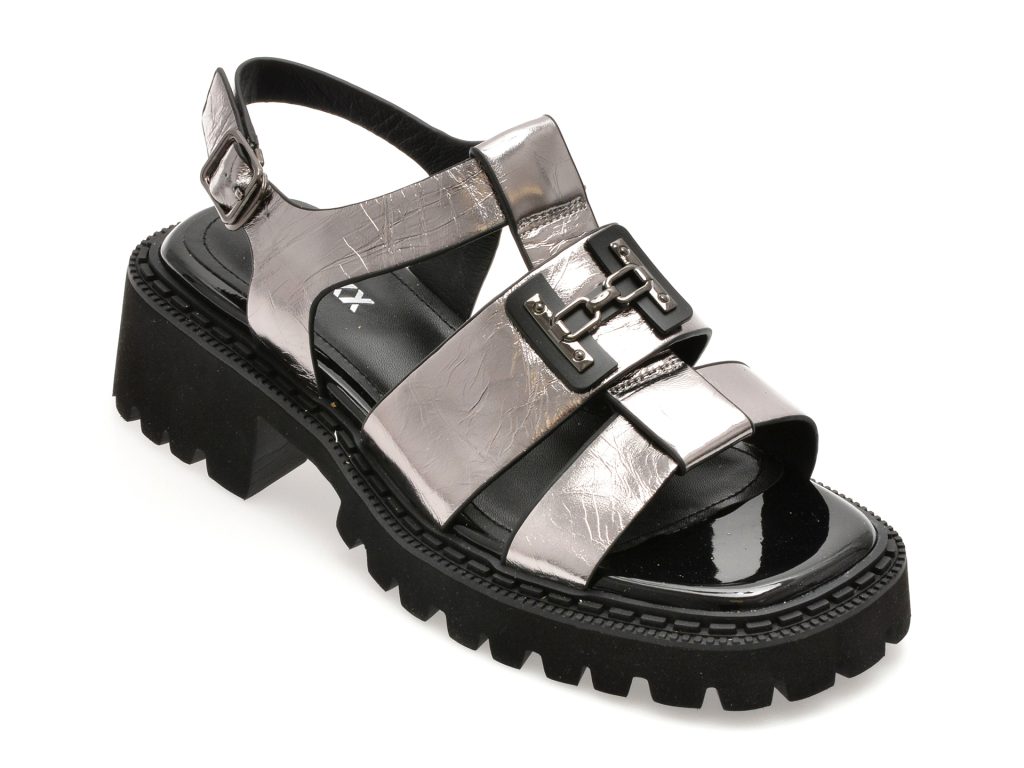 Sandale GRYXX argintii