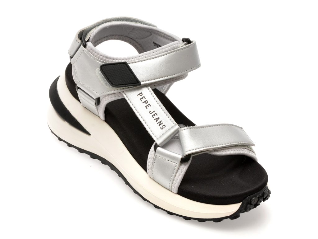 Sandale PEPE JEANS argintii
