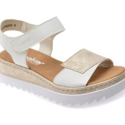 Sandale RIEKER albe