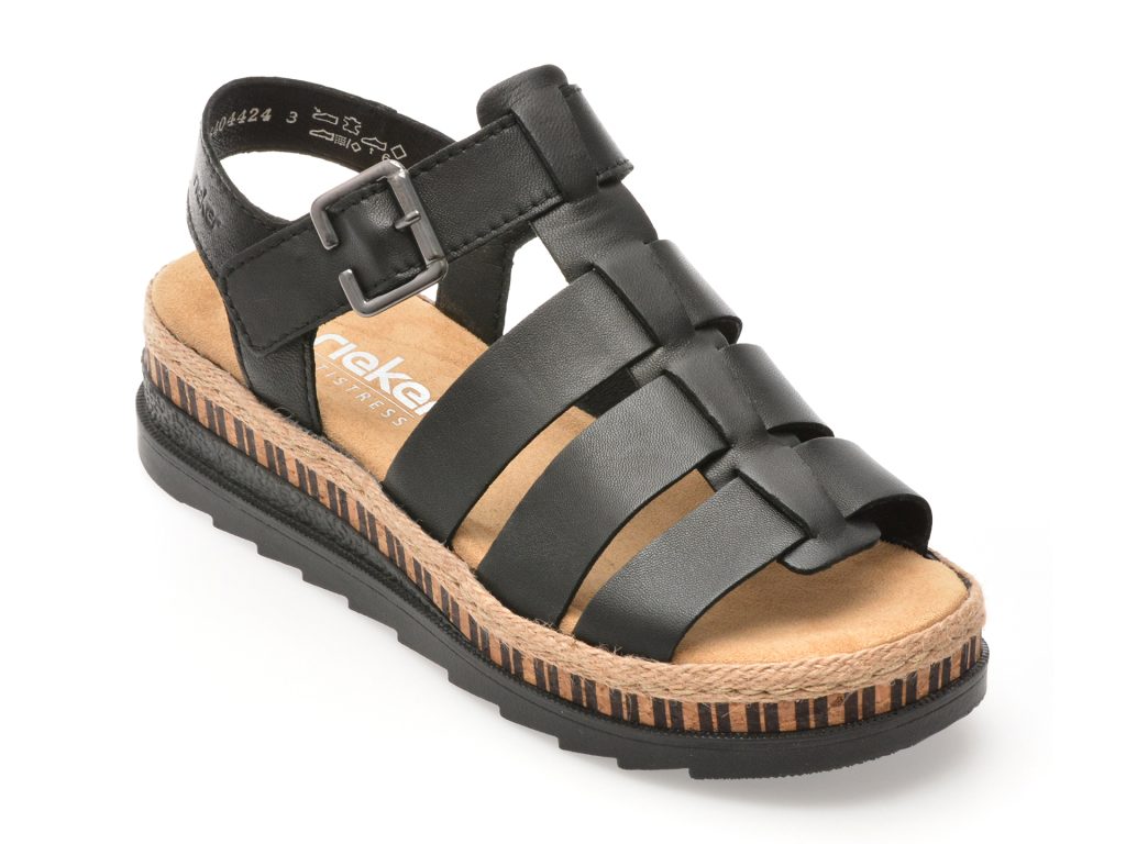 Sandale RIEKER negre