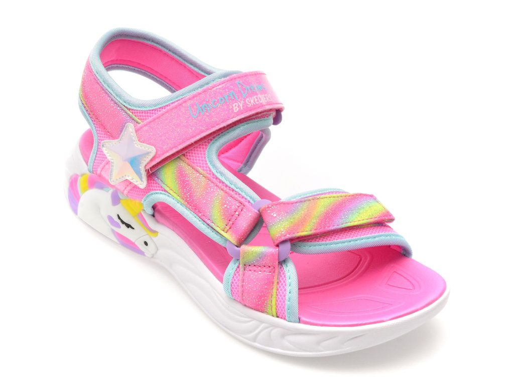 Sandale SKECHERS roz