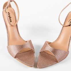 Sandale cu toc Kama Aurii 6