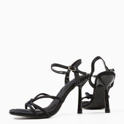 Sandale cu toc Maseru Negre 6