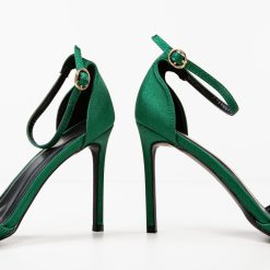 Sandale cu toc Momoko Verzi 6