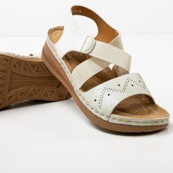 Sandale dama Benton Bej 6