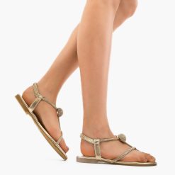 Sandale dama Coope Aurii 1