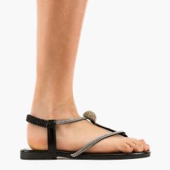 Sandale dama Coope Negre 3