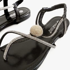 Sandale dama Coope Negre 7