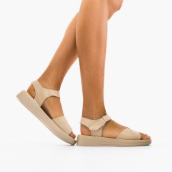 Sandale dama Ostiria Bej-Sandale-Sandale