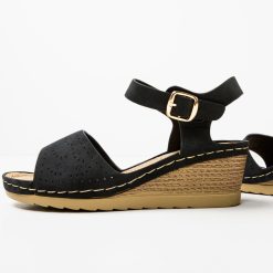 Sandale dama Padmor Negre 3