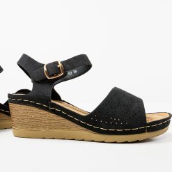 Sandale dama Padmor Negre 5