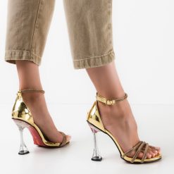 Sandale dama Thasos Aurii 3