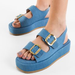 Sandale dama Willow Albastre 2