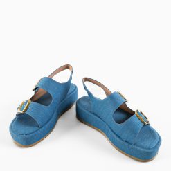 Sandale dama Willow Albastre 4