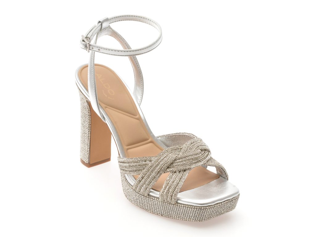 Sandale elegante ALDO argintii