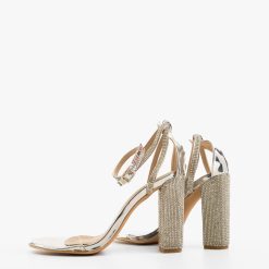 Sandale toc Tuluga Argintii 3