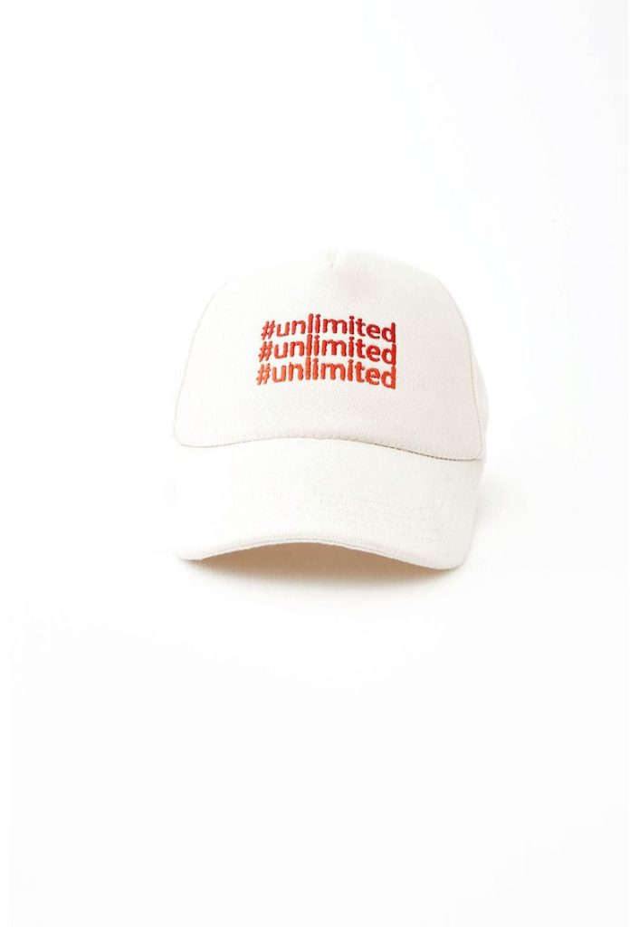 Sapca baseball cu imprimeu text-FEMEI/GENTI SI ACCESORII/Palarii