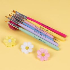 Set 6 Pensule Manichiura Unghii False SensoPRO Milano 2