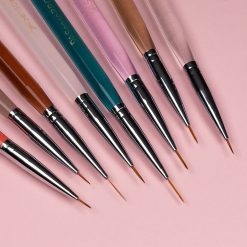 Set 8 Pensule Pictura Unghii SensoPRO Milano Nail Art PRO 1