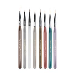 Set 8 Pensule Pictura Unghii SensoPRO Milano