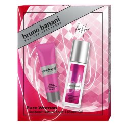 Set cadou  Pure Woman: Dedorant natural spray - 75 ml + Gel de dus - 50 ml-FEMEI/INGRIJIRE COSMETICA/Ingrijire corp-INGRIJIRE COSMETICA/Ingrijire corp