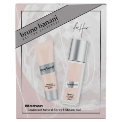 Set cadou  Woman: Deodorant natural spray - 75 ml + Gel de dus - 50 ml-FEMEI/INGRIJIRE COSMETICA/Ingrijire corp-INGRIJIRE COSMETICA/Ingrijire corp