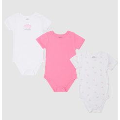 Set de body-uri de bumbac - 3 perechi-FETE/IMBRACAMINTE/Seturi de imbracaminte-IMBRACAMINTE/Seturi de imbracaminte